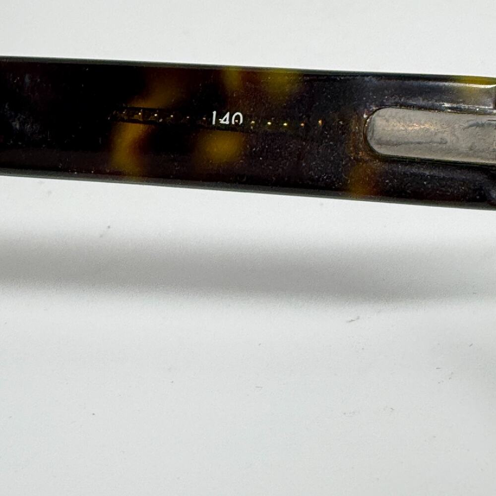 Calvin Klein‎ Collection Eyeglasses Womens Brown Tortoise Rectangle Frame H18960 - Picture 5 of 7
